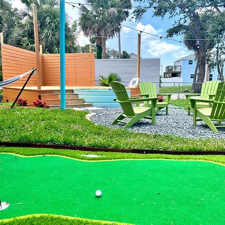 Cowboy Pool Mini Golf Beach Ocean Center Villa Daytona Beach Exterior photo